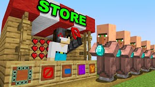 I Opened an Illegal Store in Minecraft [upl. by Nasho141]