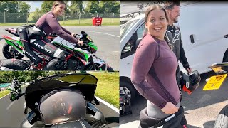 A Road Trip to Cadwell  Part 3  TRACKDAY 🤩 speedtriple1200rs Z900 husqvarna cadwellpark [upl. by Sanoy59]