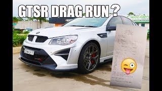 HSV GTSR Drag Race [upl. by Locin41]