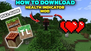 How to download Player health indicator mod for Minecraft 120 MP KARAN YT [upl. by Neelav813]