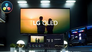 LG OLED C Series C1C2 DaVinci Resolve Mastering Display Tutorial [upl. by Ahcilef]