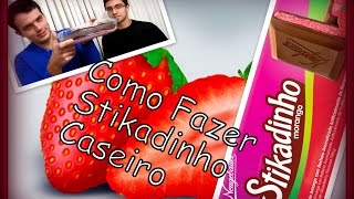 INVADINDO A COZINHA 1  STIKADINHO CASEIRO [upl. by Willmert]