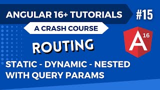 Angular 16 Tutorial  Routing with Dynamic and Nested Routes 15 [upl. by Gibert]