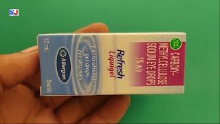 Refresh Liquigel Eye Drops  Carboxymethylcellulose Sodium Eye Drops Uses  Refresh Liquigel Eye [upl. by Gaynor]