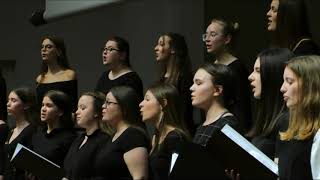 Głęboka Studzienka  Bernard Stieler  ChórAbsolwentek PSChJK  Kurczewski Girls Choir [upl. by Trilly]