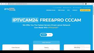 Get a Free powerfull CCcam lines ever  Free CCcam Server [upl. by Ydurt]