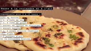 Naan  Recette Indienne [upl. by Ellezaj]