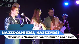 W Łomży rozdano stypendia i nagrody starosty [upl. by Osnofedli]