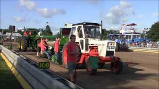 Trekkertrek Koudekerk 2013 35 ton oldtimer David Brown 1210 [upl. by Aylat301]