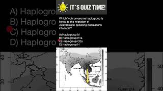 Which haplogroup is linked to the migration of Austroasiaticspeaking populations into India [upl. by Berardo]