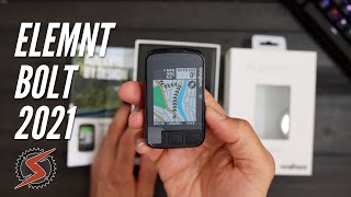 Wahoo ELEMNT Bolt V2  2021GPS Cycling Computer Whats New [upl. by Nicki]