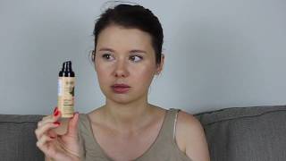 Dobry naturalny podkład  Recenzja podkładu Lavera Natural Liquid Foundation [upl. by Rafe]