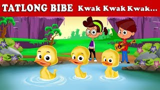 Tatlong Bibe  Three Ducks in Filipino  FilipinoFairyTales [upl. by Reniar533]