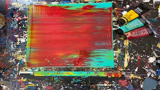 quotWhen the Storm Breaksquot Gerhard Richter Inspired Acrylic Abstract Painting Demonstration [upl. by Thielen400]