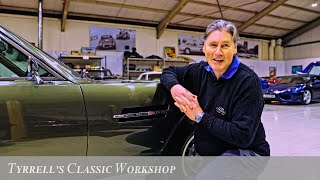 Aston Martin DBS V8  1960s British icon restored  Tyrrells Classic Workshop [upl. by Ruiz]