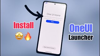 Install OneUI Launcher on any Android  Magisk Module [upl. by Tamsky]