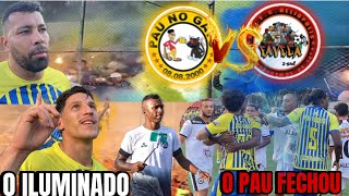 O Bicho pegou no clássico entre Pau no Gato x Favela do Heliópolis [upl. by Till]