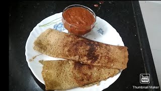 పెసరట్టు తో అల్లం చట్నీ healthy breakfast recipe pesarattu with allam chutney [upl. by Ydissak269]