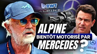 ALPINE bientôt MOTORISÉ par MERCEDES [upl. by Berck490]