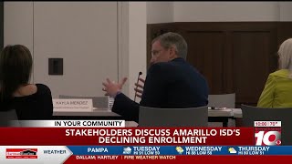 VIDEO Stakeholders discuss Amarillo ISD’s declining enrollment [upl. by Flam]