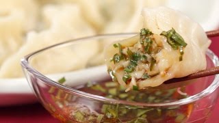 Sui Gyoza Recipe Boiled Shrimp and Pork Dumplings  Jiaozi  Cooking with Dog [upl. by Fasa]