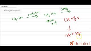 Benzaldehyde to benzophenone [upl. by Ximena54]