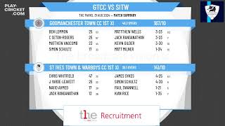 Godmanchester Town CC 1st XI v St Ives Town amp Warboys CC 1st XI [upl. by Yrome]