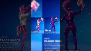 Fortnite AGONY X Flake Shake Emote Comparison [upl. by Bevin]