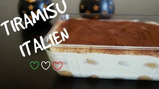 VRAI TIRAMISU ITALIEN  RECETTE ITALIENNE TRADITIONNELLE [upl. by Maier]