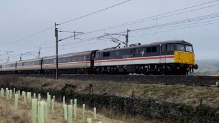 INTERCITY in ACTION Class 87s amp 90s for your viewing pleasure [upl. by Ynafets356]