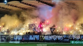 Újpest  Ferencváros 🇭🇺 Budapest Derby Atmosfera 250224 Magyarország Labdarúgás Ultras Magyarfoci [upl. by Egroj]