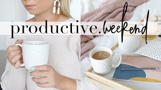 5 Tips For A PRODUCTIVE Yet Enjoyable Weekend [upl. by Docila]