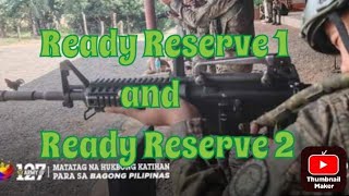 Ready Reserve 1RR1 at Ready Reserve 2 RR2 Ano Ito [upl. by Steere767]