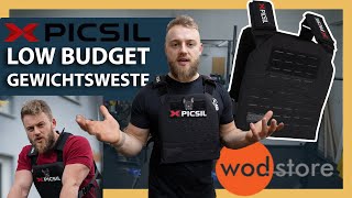 Picsil Gewichtsweste  Plattenträger im Review  Wodstore [upl. by Manda]