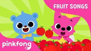 Munchy Crunchy Apple  Apple Song  Fruit Songs  Pinkfong Songs for Children [upl. by Ahsemot]