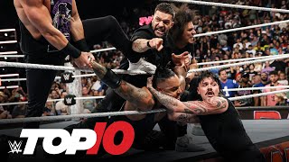 Top 10 Monday Night Raw moments WWE Top 10 Aug 19 2024 [upl. by Akemet]