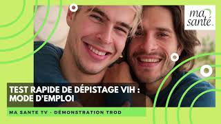 Dépistage VIH par TROD  mode demploi [upl. by Torrie]