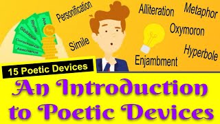 Poetic Devices An Introduction to 15 Poetic Devices [upl. by Akienat]