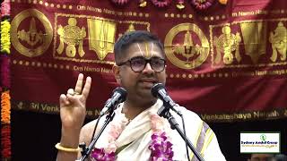 Sri Dushyanth Sridhar  Sydney Discourse  quotDasavatharam  the lessons for usquot [upl. by Ihpen]