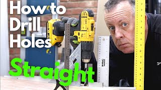 How to Drill Straight Holes [upl. by Alliw]