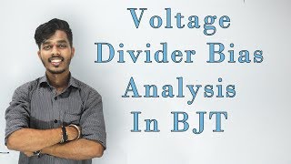 Voltage Divider Bias Analysis in BJT Hindi Lec 11 [upl. by Morville]