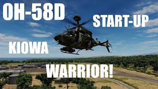 DCS OH58D Kiowa Startup Tutorial [upl. by Huxham]