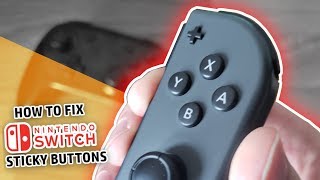 How to fix StickyStuck Nintendo Switch JoyConPro Controller ButtonsSticks [upl. by Mechelle162]