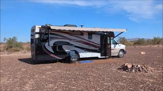 Free Camping Quartzsite AZ Plomosa Road [upl. by Einnek]