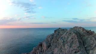 Punta crena Varigotti Climbing free naturist beach [upl. by Goeger]