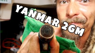 Yanmar 2GM Engine Rebuild Injectors removal and testing Part 1 [upl. by Noletta]