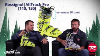 2016 Rossignol AllTrack Pro 110 and 130 Mens Boot Overview by SkisDotCom [upl. by Llennhoj]