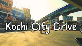 KOCHI CITY DRIVE  Tripunithura  Marine Drive Vytilla  Kadavanthra  Jos Junction  MG Road [upl. by Elke]