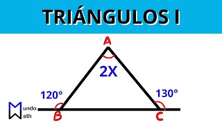 Triángulos I  Teoremas fundamentales Parte 1  Geometría [upl. by Asaert]