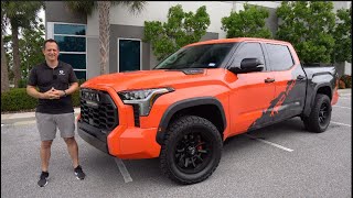 Is the 2023 Toyota Tundra TRD PRO a BETTER truck than a Ford Raptor [upl. by Nebuer72]